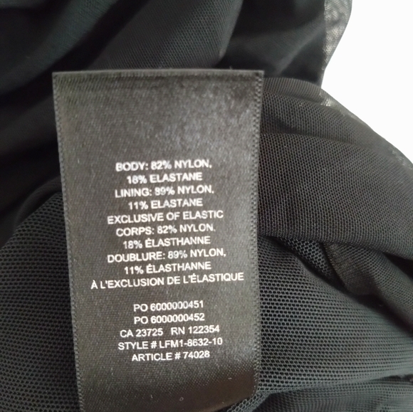 Babaton Black Luxor Bodycon Dress Women's Size 6 - Picture 7 of 13